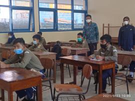 PTM (Pembelajaran Tatap Muka) di SMP Muhamadiyah 2 Tepus